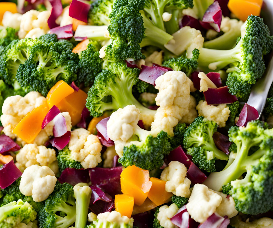 broccoli cauliflower salad